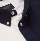 rag & bone - Tomlin Slim-Fit Button-Down Collar Colour-Block Cotton Oxford Shirt - Multi