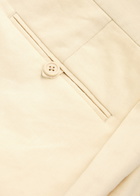 Helmut Lang Wide-leg Linen-blend Trousers Nude