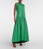 Plan C - Cotton-blend maxi dress