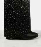 Givenchy Shark Lock embellished knee-high boots