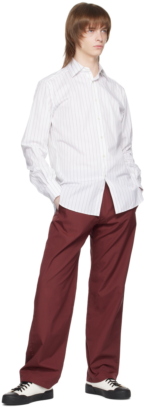 Sébline White Work Shirt