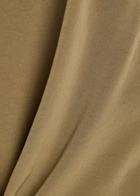 Nanushka Nya Paper-jersey Maxi Skirt Brown