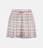 Missoni Mare Zig-zag high-rise wide-leg shorts