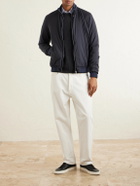Herno - Padded Shell Bomber Jacket - Blue