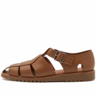 Paraboot Men's Pacific Sandal in Congac