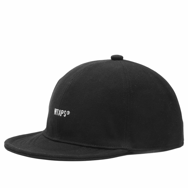 Photo: WTAPS Men's A3 Embroidered Logo Cap in Black 