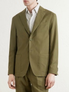 Officine Générale - Michel Lyocell, Linen and Cotton-Blend Jacket - Green