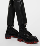 Christian Louboutin Panaroot Dune combat boots