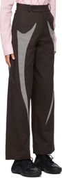 Strongthe SSENSE Exclusive Black & Gray Sword Trousers