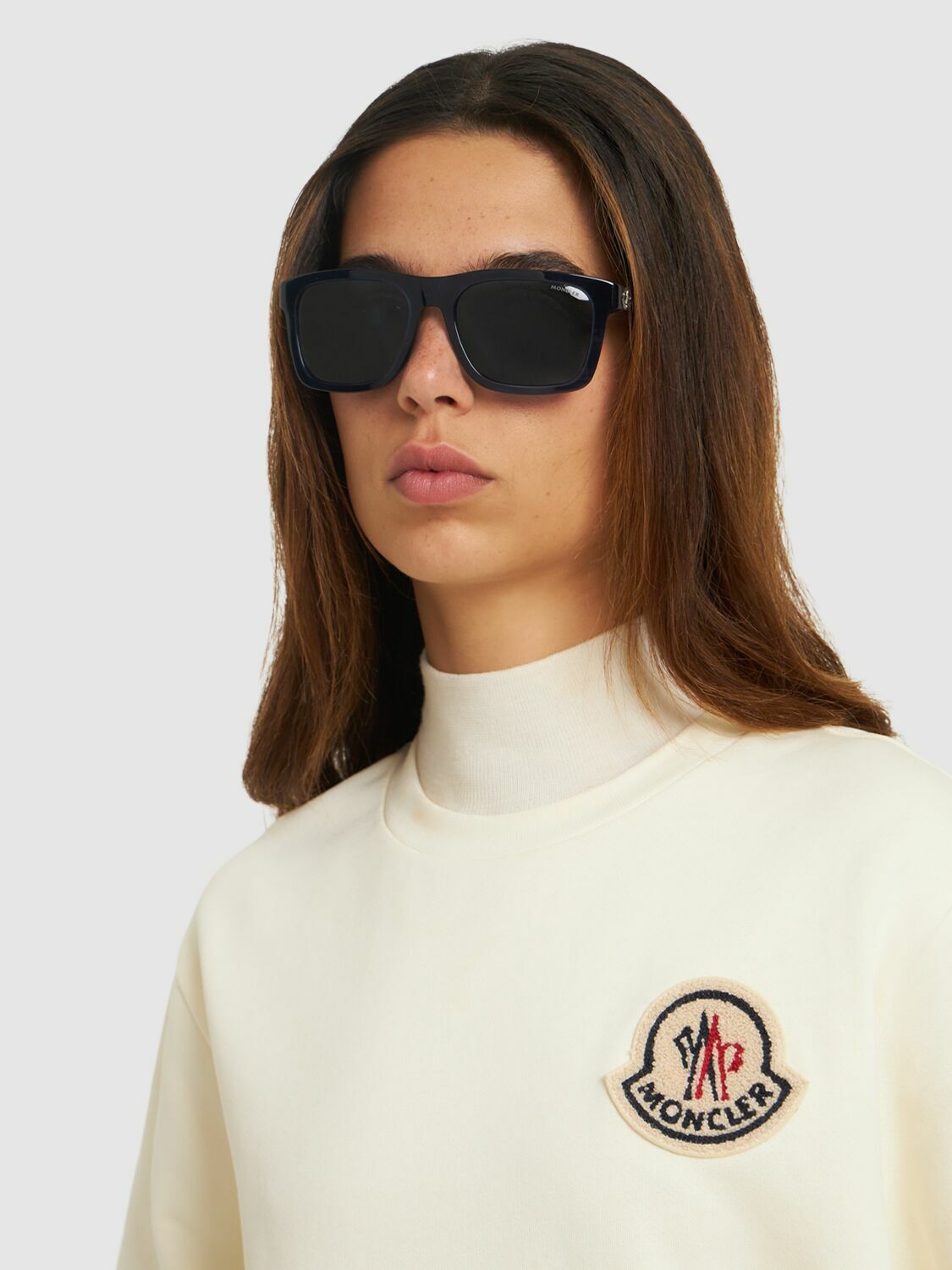 K*5様 モンクレール Moncler Fragent Eyewear ブラック MONCLER - Sunglasses Moncler