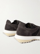 Fear of God - Panelled Suede and Mesh Sneakers - Black