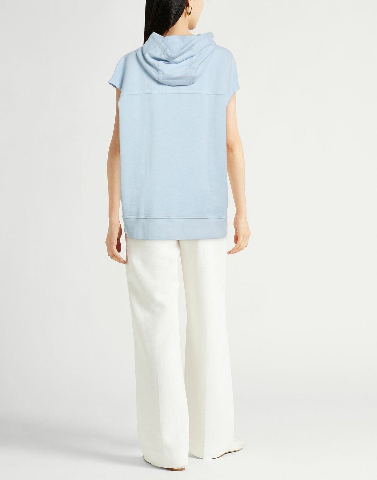 Jucca Womens Sweatshirt Light in Blue
