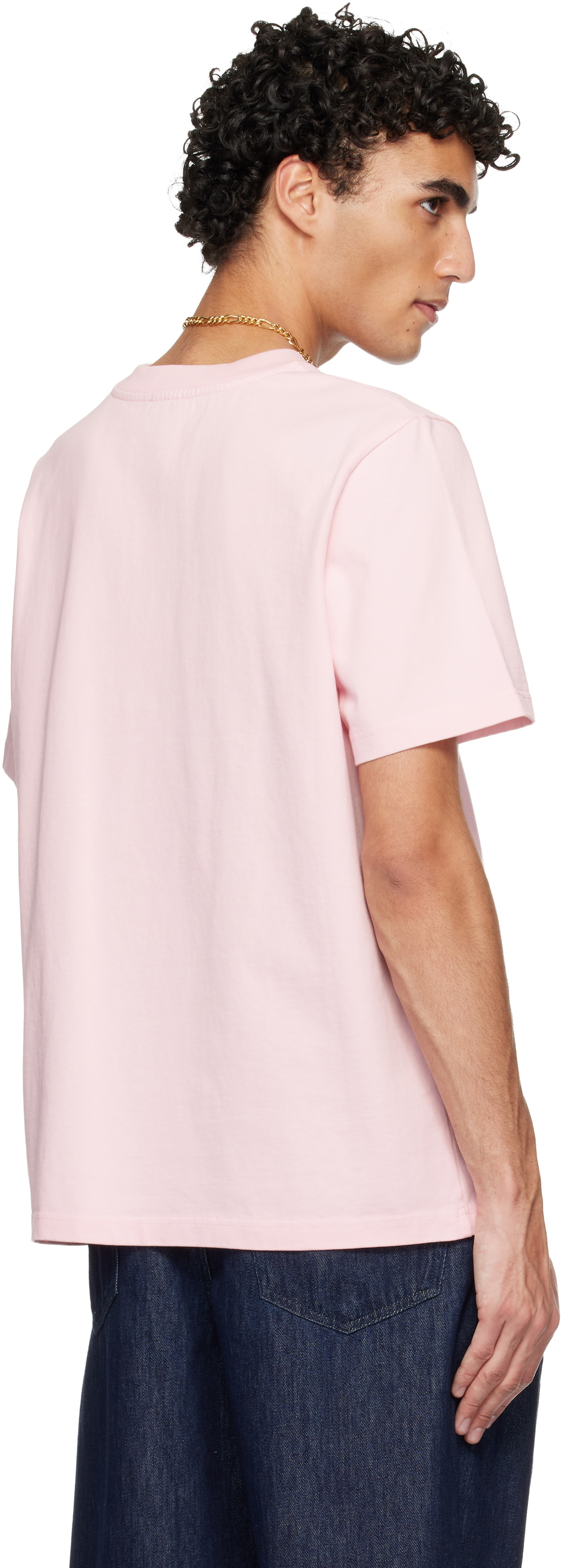 Casablanca Pink Glass Logo Classic T-shirt