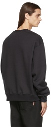 Nahmias Black Fleece Skater Girl Sweatshirt