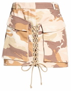 Jijil Womens Denim shorts Camel