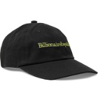 Billionaire Boys Club - Logo-Embroidered Cotton-Twill Baseball Cap - Black