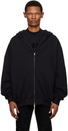 Fear of God Black Zip Hoodie