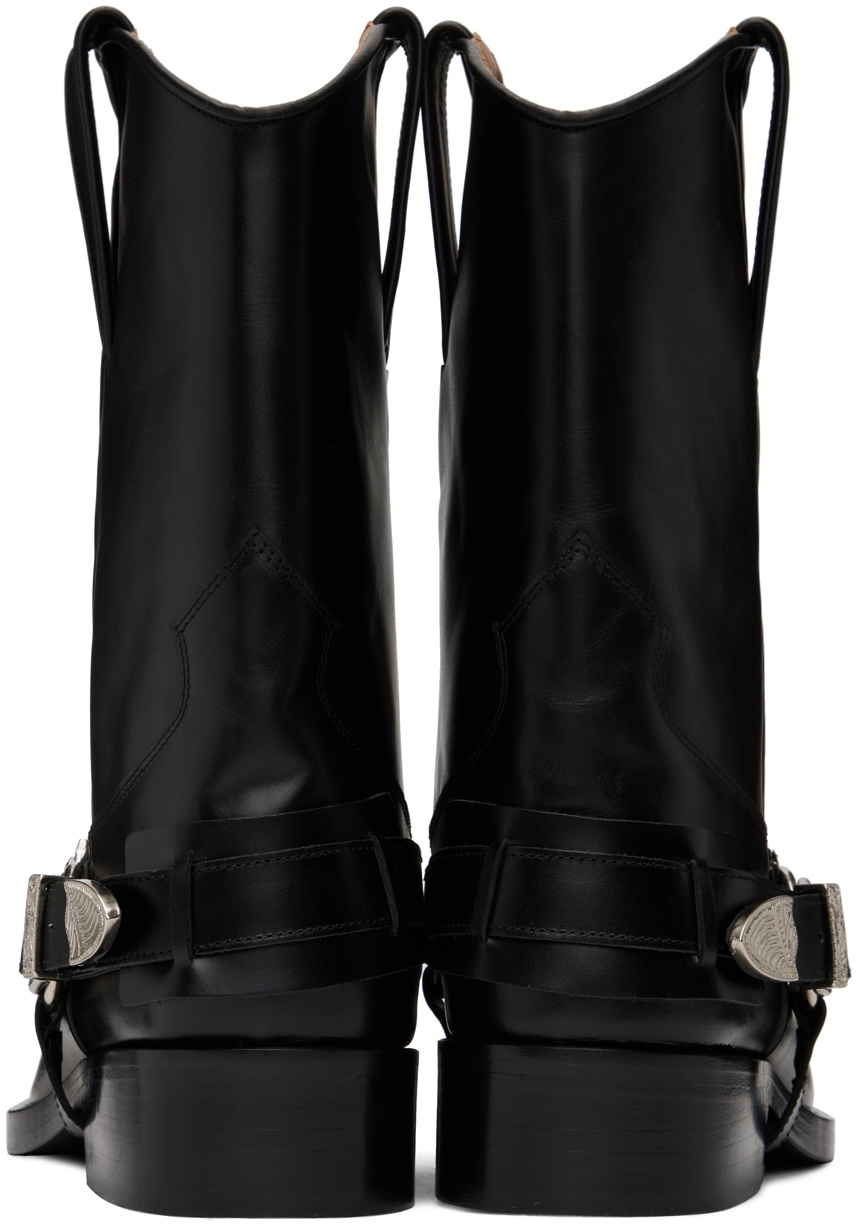 Toga Virilis SSENSE Exclusive Black Western Boots Toga Virilis