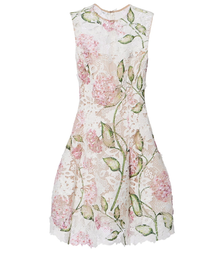 Photo: Oscar de la Renta Embroidered cocktail dress