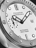 Panerai - Submersible QuarantaQuattro Automatic 44mm Brushed Stainless Steel and Rubber Watch, Ref. No. PAM01226