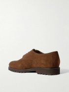 Majordome - M32 Split-Toe Nubuck Derby Shoes - Brown