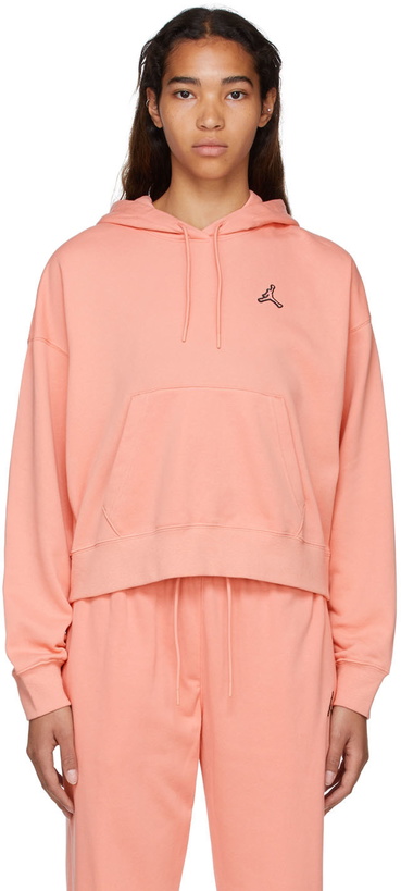 Photo: Nike Jordan Pink Cotton Hoodie