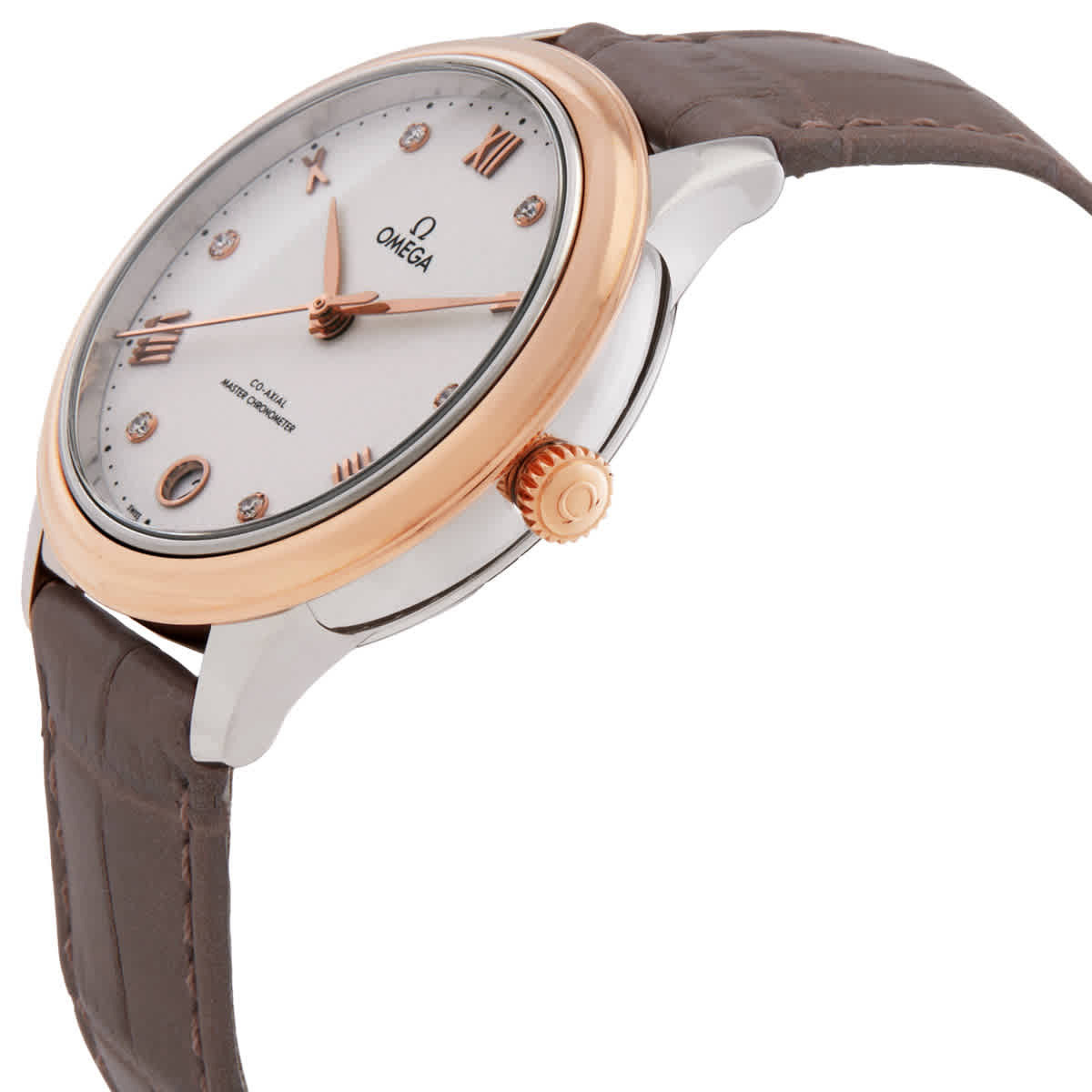 Omega De Ville Prestige Automatic Silver Dial Ladies Watch 434.23.34.20.52.001