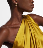 Anita Ko 18kt gold single earring with diamonds