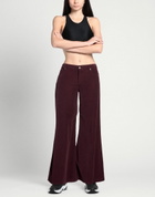 Dondup Womens Pants Burgundy