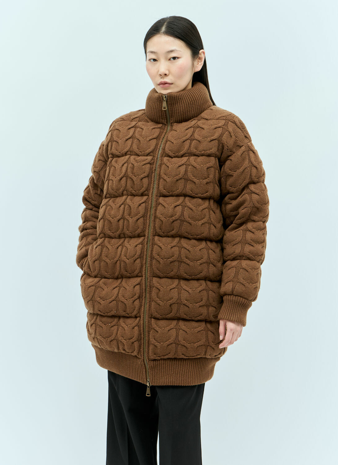 Max Mara Wool And Cashmere Down Jacket