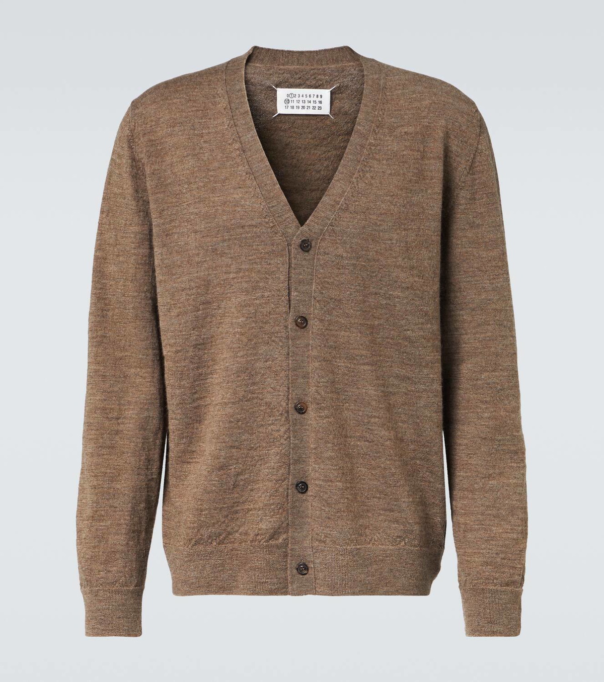 Maison Margiela Men Wool Cardigan