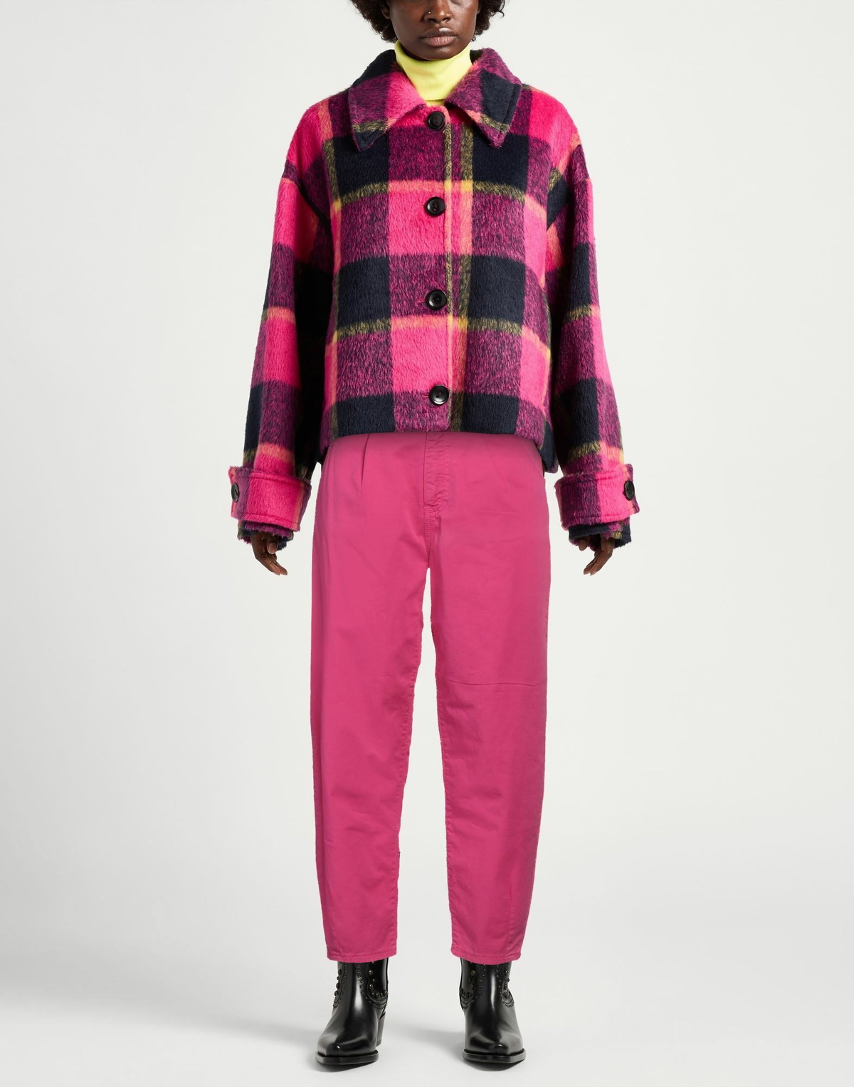 Jijil Womens Pants Fuchsia