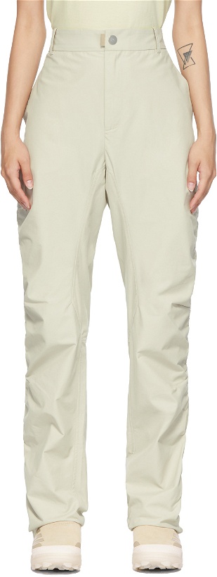 Photo: A-COLD-WALL* Grey Ruche Technical Trousers