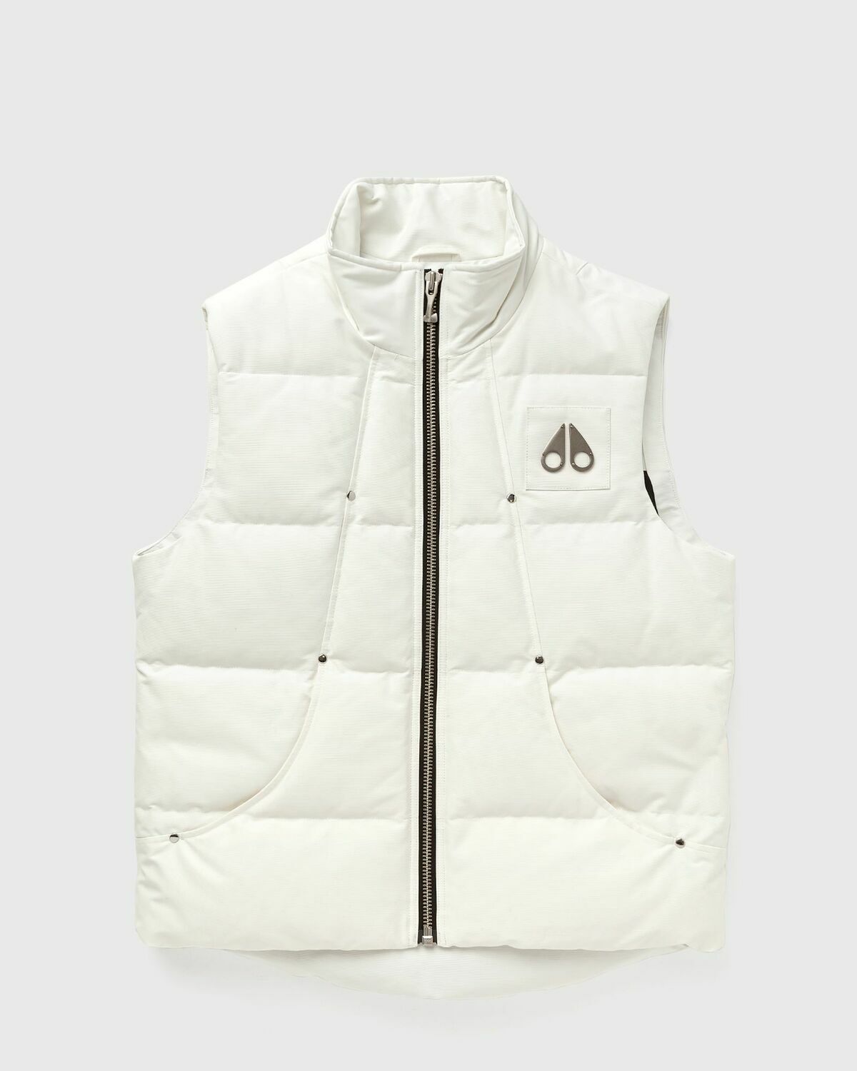 Moose Knuckles Montreal Vest White Vests Moose Knuckles