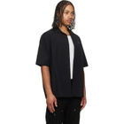 Off-White Black Metal Arrow Poplin Bowling Shirt