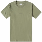 C.P. Company Men's Centre Logo T-Shirt in Bronze Green