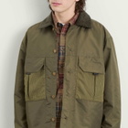 Brain Dead Men's Cropped Chore Jacket in Green