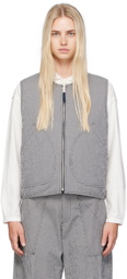 YMC Multicolor Jackie Gilet Reversible Vest