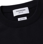 Thom Browne - Striped Merino Wool Sweater - Blue