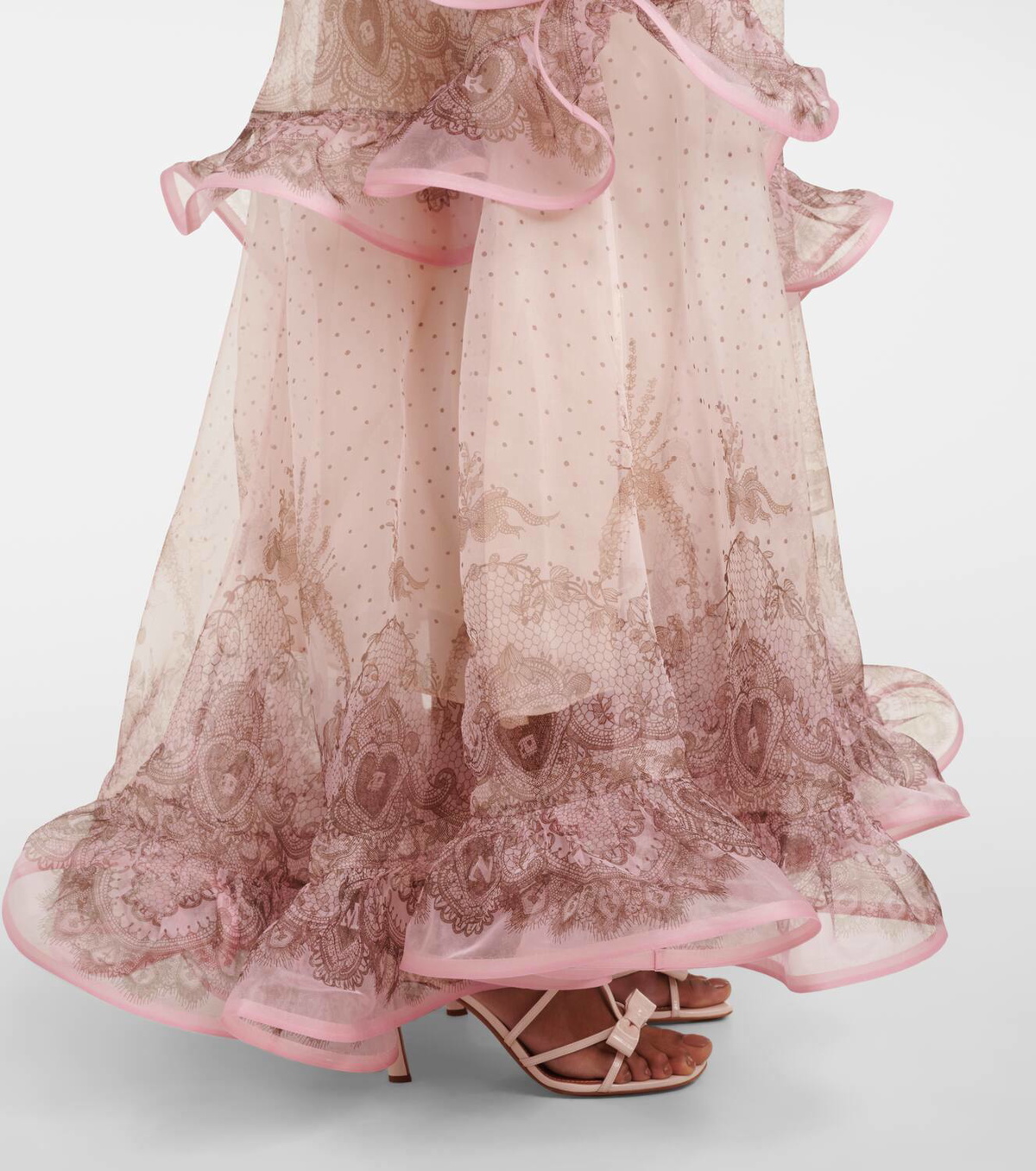 Zimmermann Crush ruffled silk organza maxi dress Zimmermann