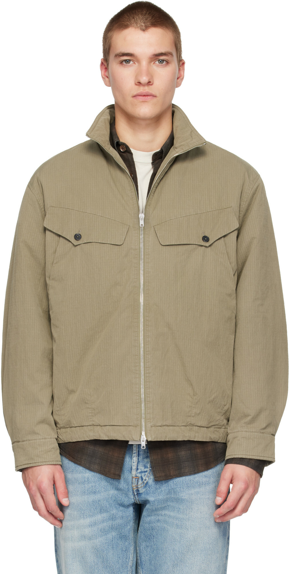 Second/Layer Khaki Vet Jacket