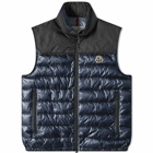 Moncler Men's Ortac Color Block Gilet in Navy