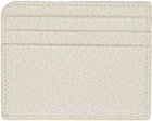 Maison Margiela Off-White Leather Card Holder