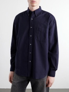 Graphpaper - Cotton-Oxford Shirt - Blue