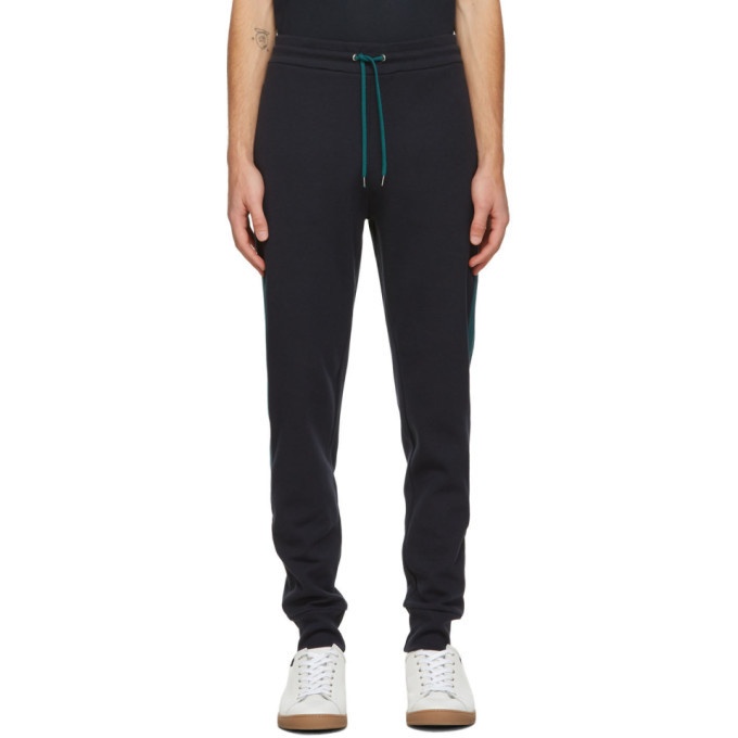 Photo: PS by Paul Smith Navy Slim-Fit Lounge Pants