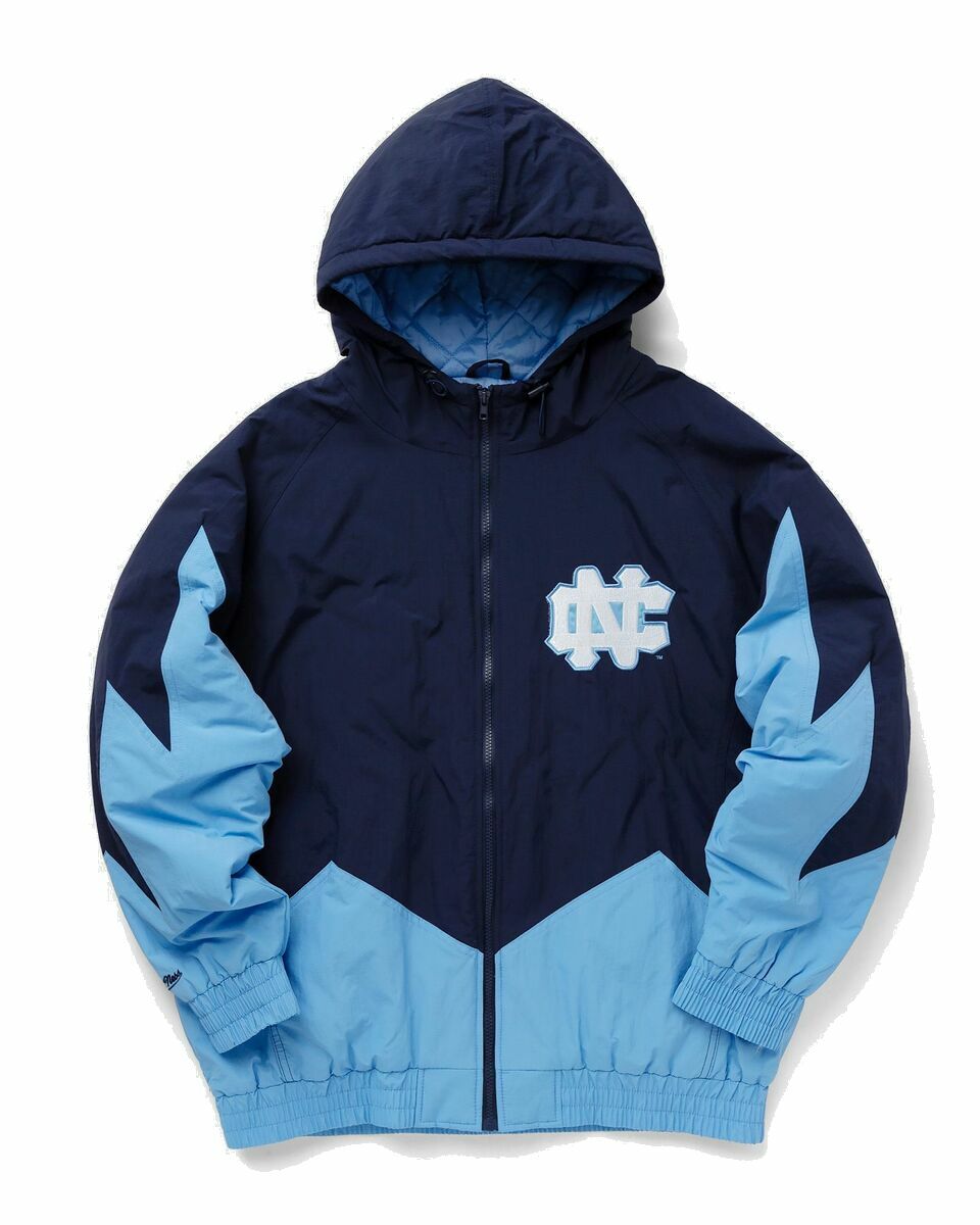 Photo: Mitchell & Ness Ncaa Retro Full Zip Jacket North Carolina Blue - Mens - Team Jackets/Windbreaker