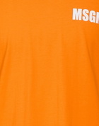 Msgm Mens T-shirt in Orange