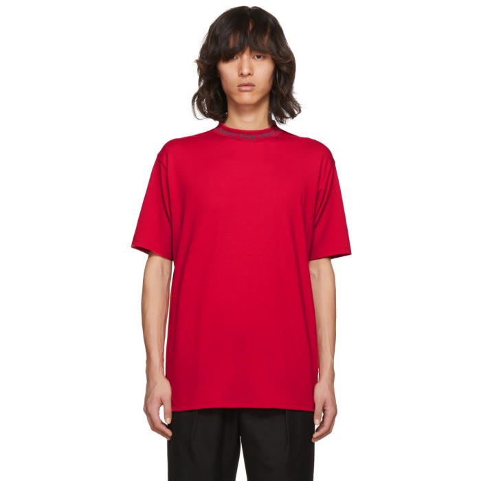 Photo: Acne Studios SSENSE Exclusive Red Navid T-Shirt