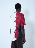 Martine Rose Logo Motif College Football Top