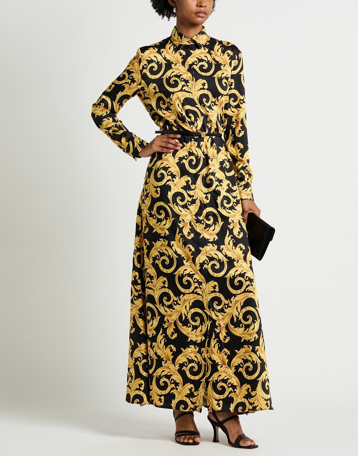 Versace Womens Maxi dress in Yellow